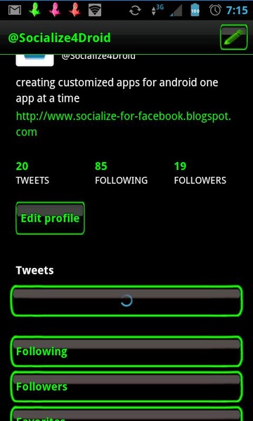 Socialize for Twitter - Preview 1