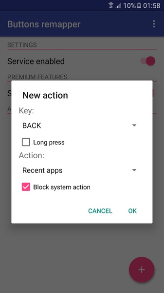 Buttons remapper - Preview 4