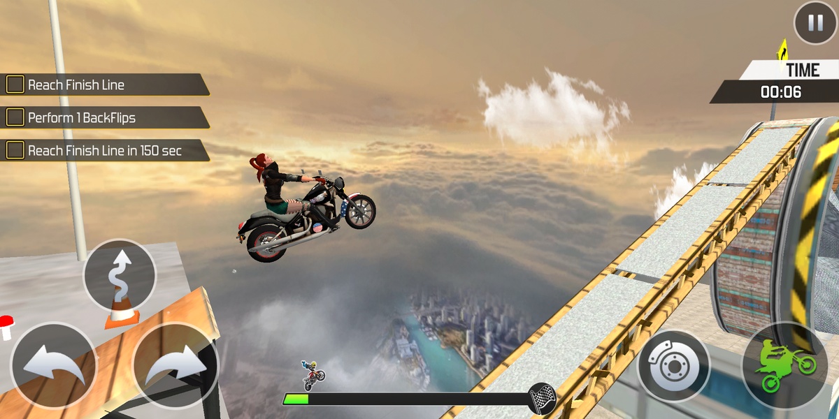 Bike Impossible Tracks Racing Motorcycle Stunts - Preview 7