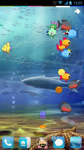 Insaniquarium Deluxe LWP - Preview 5