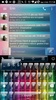 Theme x TouchPal Rainbow Glass screenshot 2