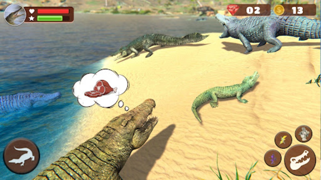 Wild Crocodile Family Sim Game - Preview 5