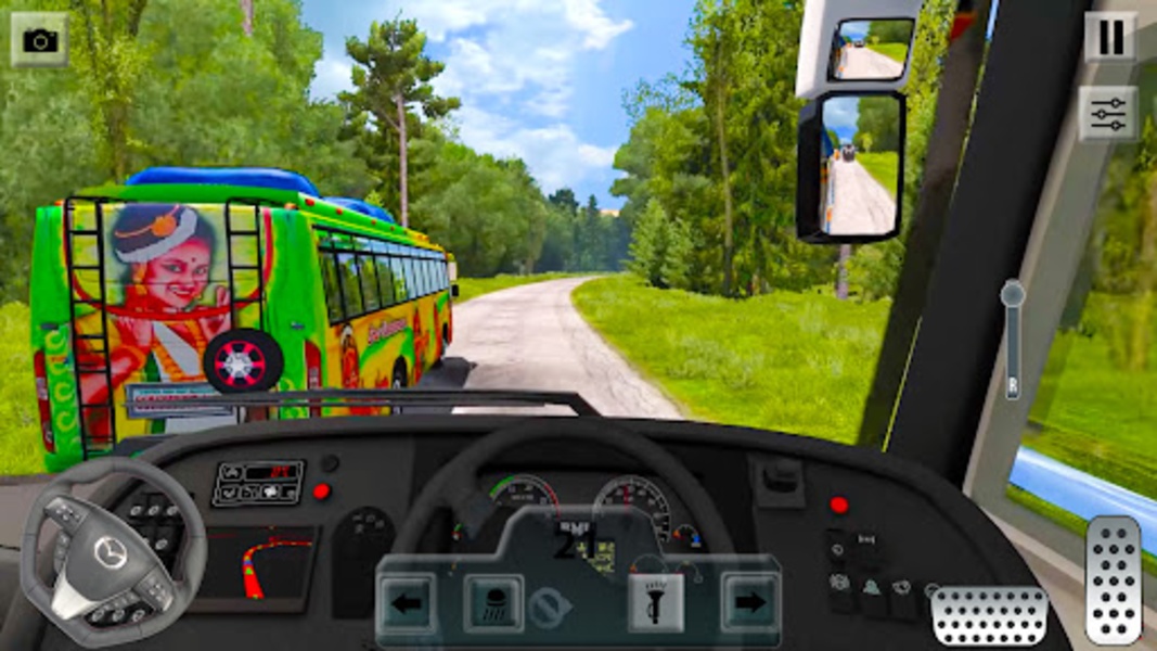 Indian Bus Uphill Driving Game - Preview 4
