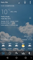 Transparent clock and weather for Android 2
