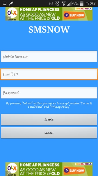 SmsNow - Preview 1