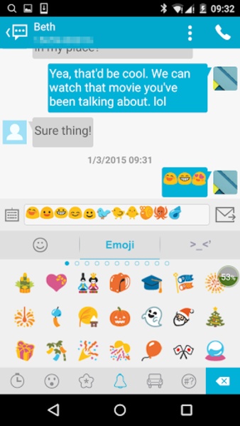 Handcent Emoji(Android) - Preview 4
