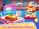 Cheese Lasagna Cooking -Italia screenshot 1