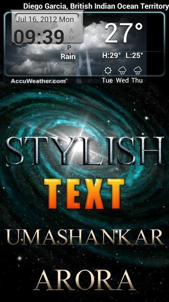 Stylish Text lite - Preview 1