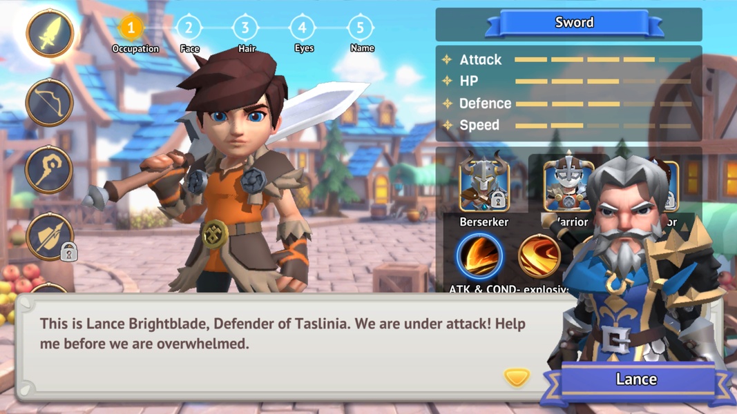 Hero of Taslinia - Preview 3