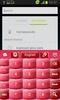 Pink Keyboard Hearts Glow screenshot 2