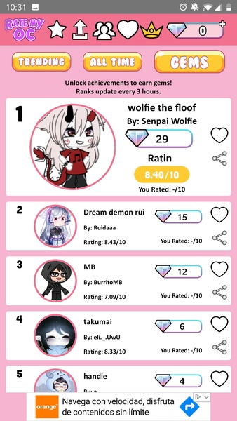 Rate My OC - Preview 11