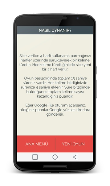 4 Harf 1 Kelime - Preview 1