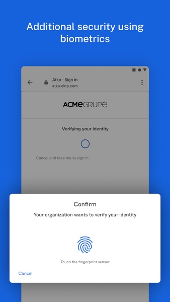 Okta Verify - Preview 8