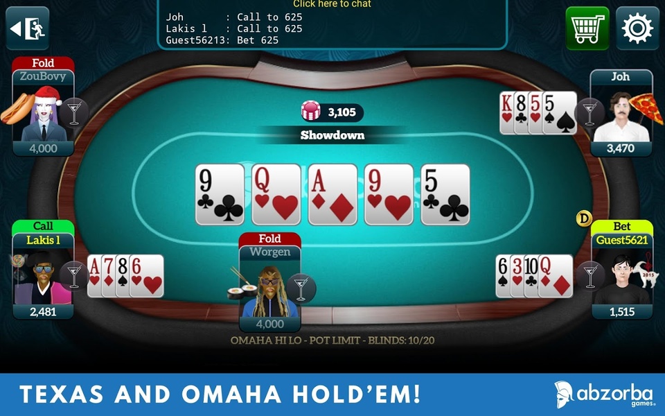 AbZorba Live Poker - Preview 1