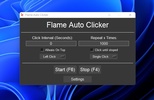 Flame Auto Clicker screenshot 1