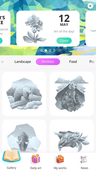 My Poly Art Diary - Preview 1