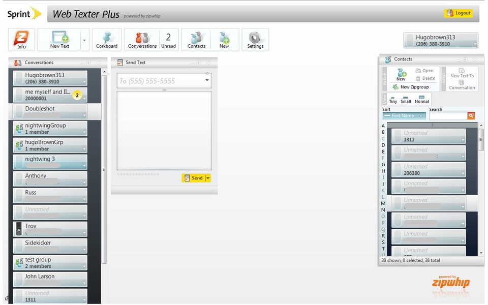 Sprint Web Texter Plus - Preview 1