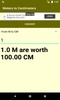 Meters to Centimeters converter screenshot 4