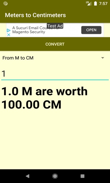 Meters to Centimeters converter - Preview 4