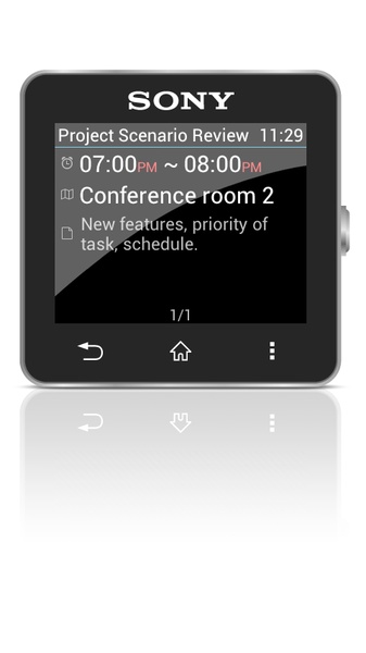 Calendar for smartwatch - Preview 5