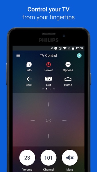 Philips tv clearance remote app