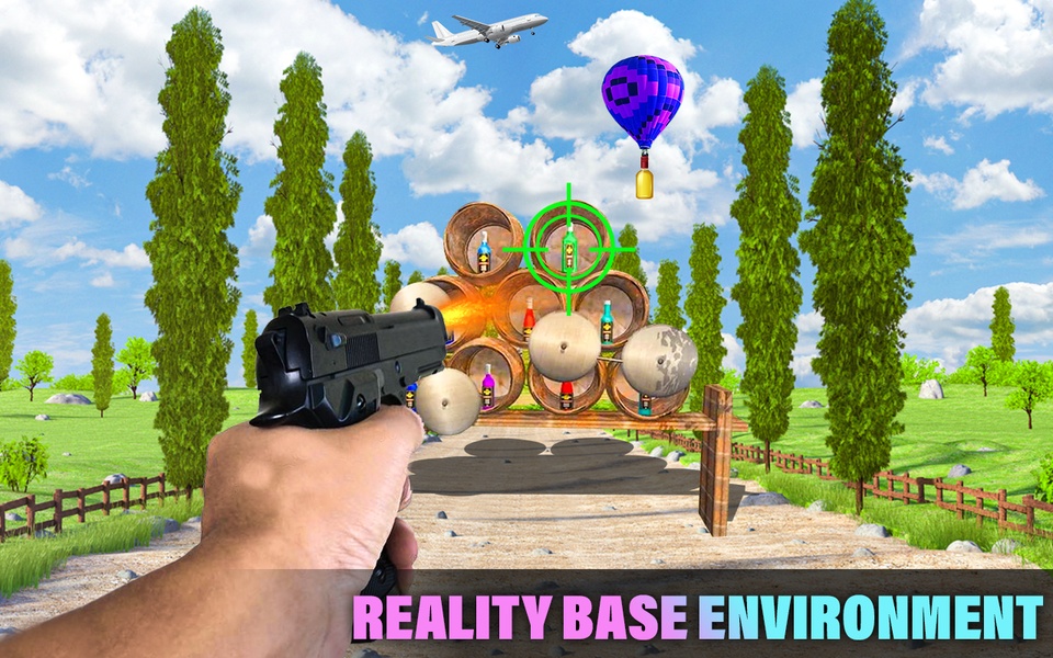 Bottle Target Shooting Game - Preview 4
