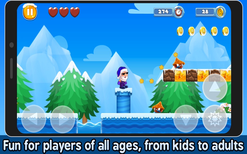 Super Santa Run & Jump Christmas Adventure - Preview 2
