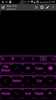 Theme TouchPal Neon 2 Purple screenshot 3