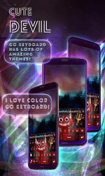 Cute Devil Keyboard - Preview 1