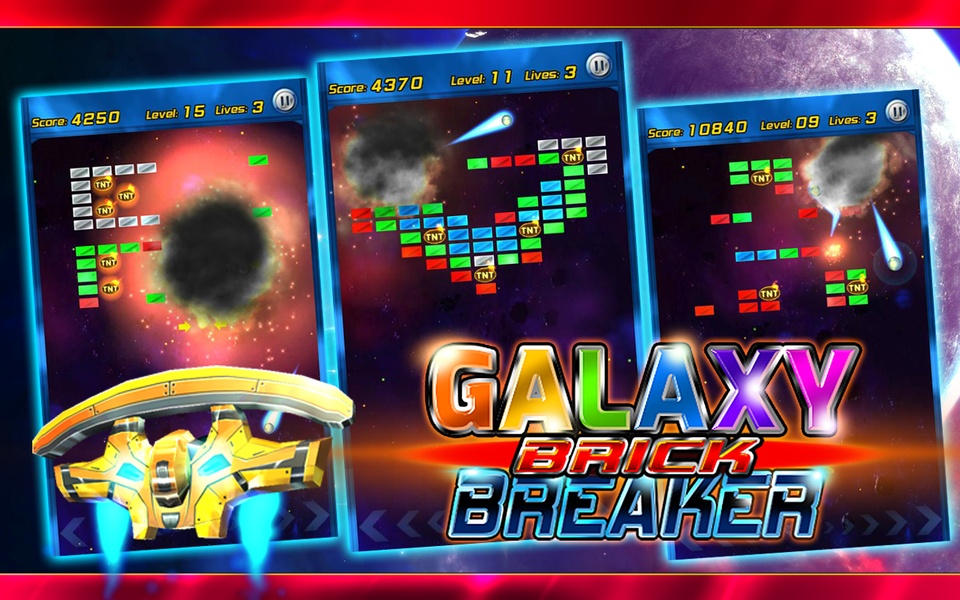 Galaxy Brick Breaker - Preview 2