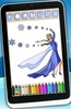 Pintar princesas de hielo screenshot 1