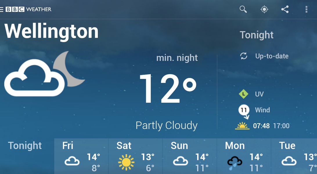 BBC Weather - Preview 15