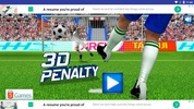 Soccer 3D Penalty screenshot 1