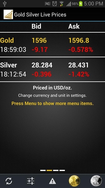 Gold Silver Live Prices - Preview 2