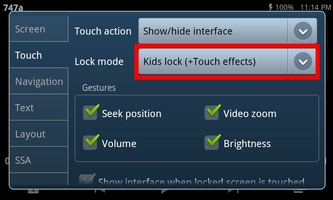 Kids Lock (plugin) screenshot 2