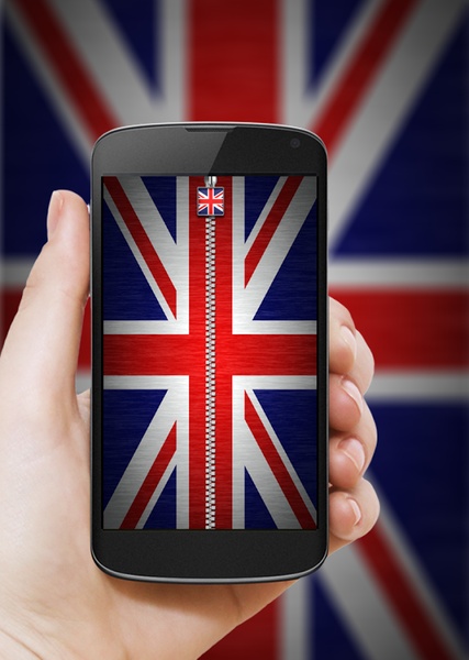 UK Flag Zipper Lock - Preview 6