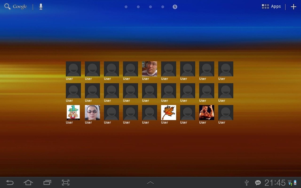 Contacts Widget - Preview 2