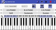 Piano MIDI Bluetooth USB screenshot 6