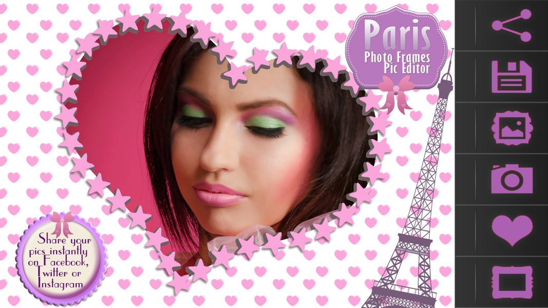 Paris Photo Frames Pic Editor - Preview 2
