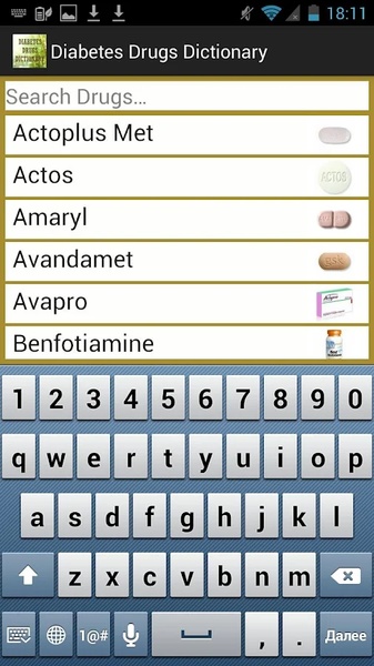 Diabetes Drugs Dictionary - Preview 4