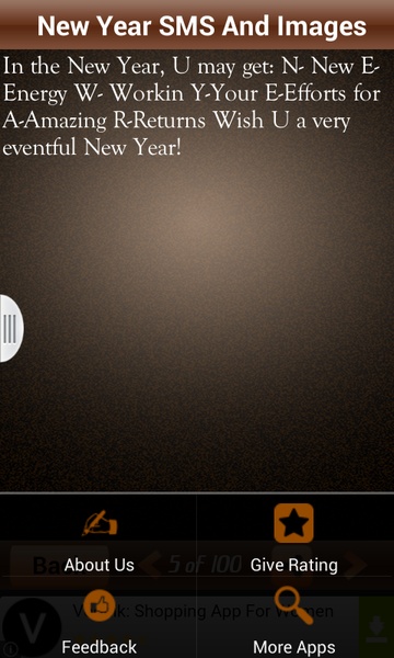 Happy New Year 2016 Wishes SMS - Preview 3