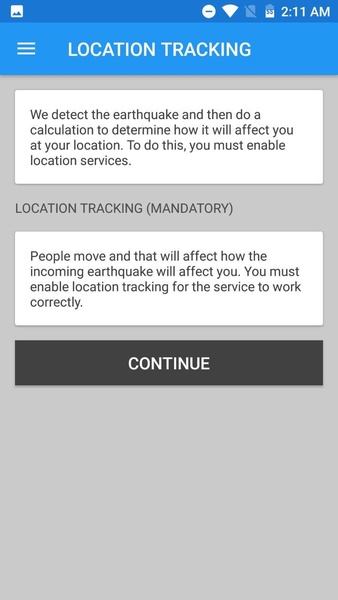 QuakeAlert - Preview 6