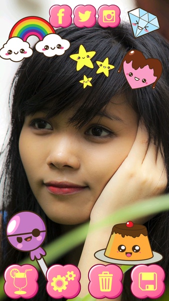 My Kawaii Photo Sticker Editor - Preview 6