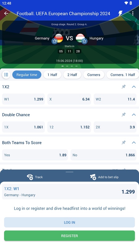 1xBet Screenshot 5