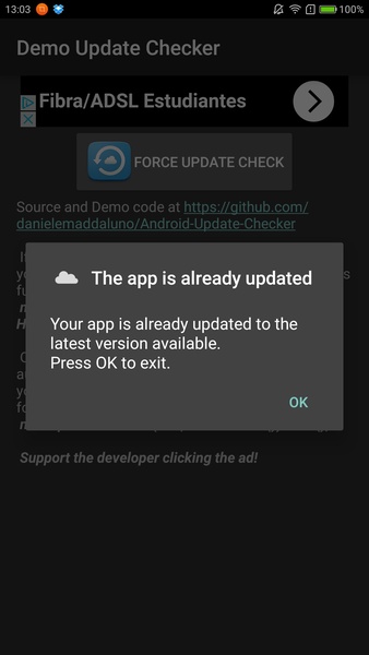 Android Update Checker - Preview 2