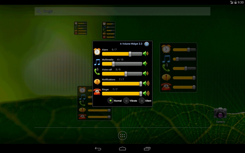 A-Volume Widget - Preview 5