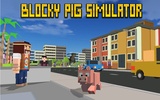 Blocky City Pig Simulator 3D screenshot 4