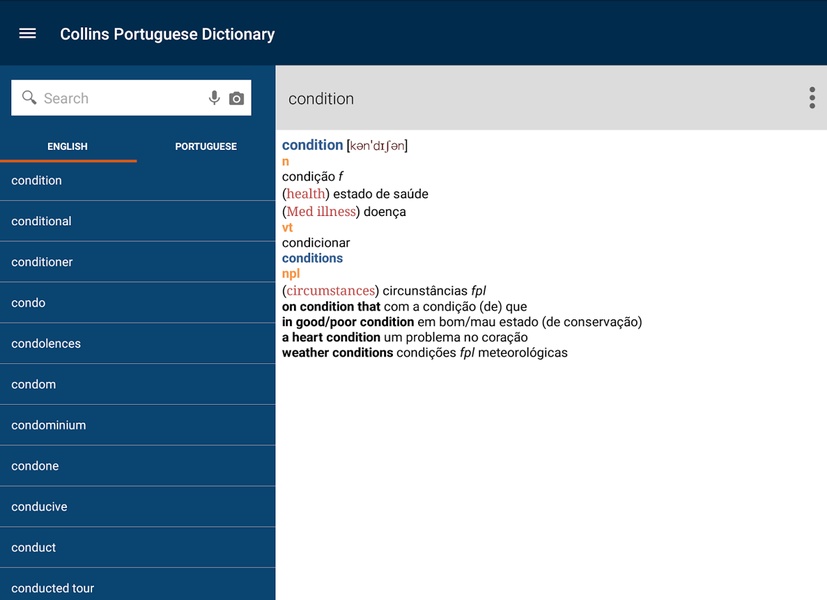 Collins Portuguese Dictionary - Preview 7
