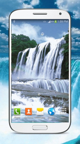 Waterfall Live Wallpaper HD - Preview 2