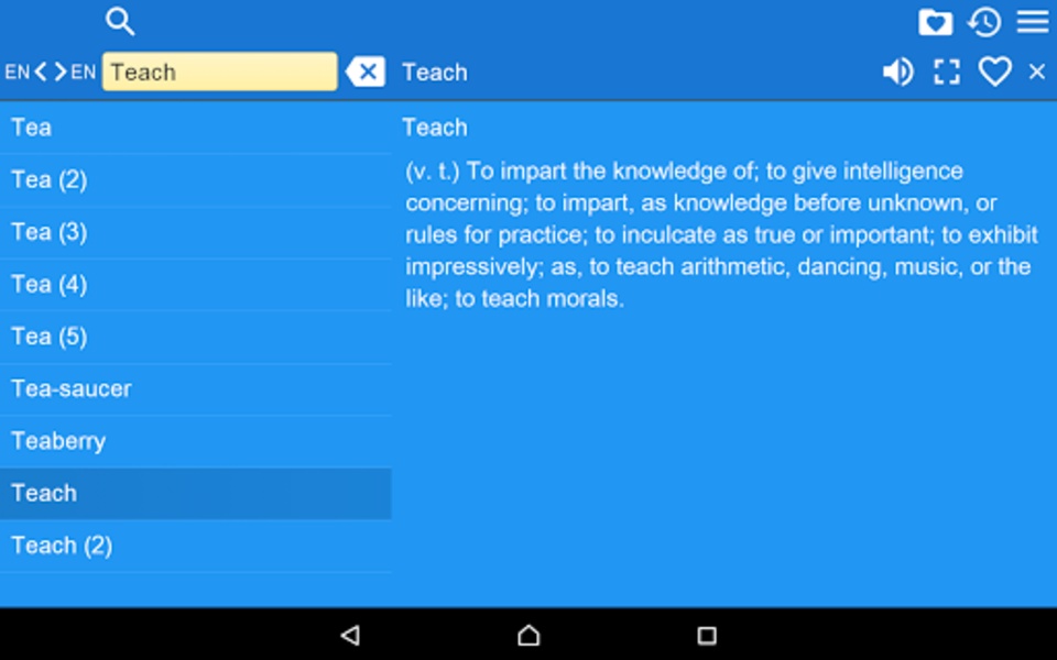 Webster Dictionary Free - Preview 1